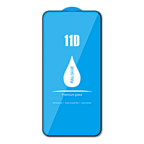 iPhone 13 Mini 5.4 11D Full Glue High Grade Alumina Curved Screen Tempered Glass