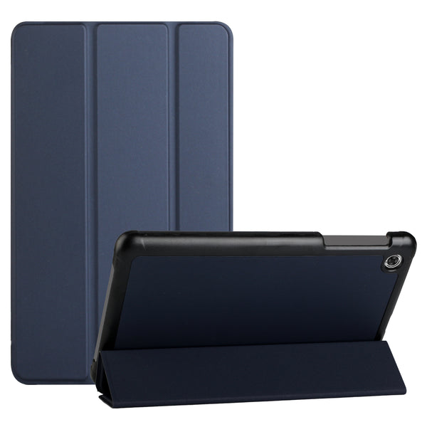 Alcatel Joy Tab 2 Trifold Magnetic Closure PU Leather Case Cover (Blue)