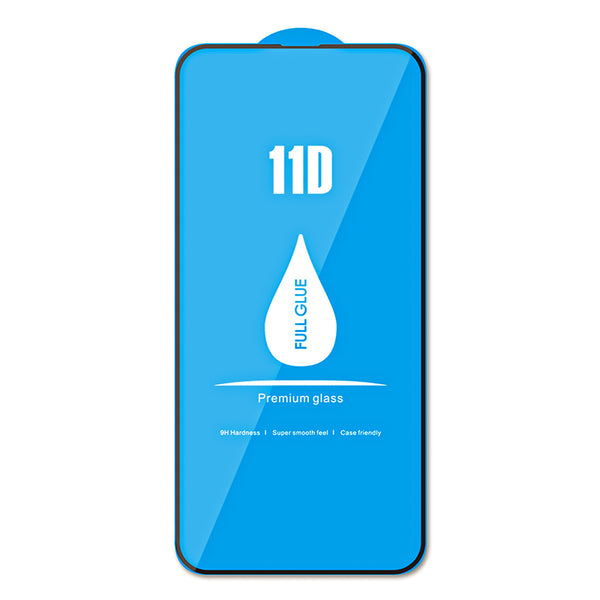 iPhone 13 6.1 11D Full Glue High Grade Alumina Curved Screen Tempered Glass