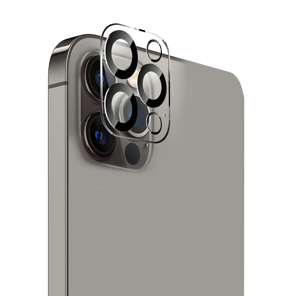 iPhone 13 Pro Max Camera Lens Black Edge Tempered 2.5D