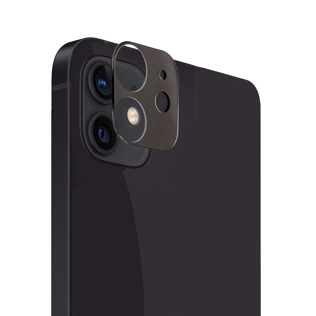 iPhone 11 Camera Lens Colored Edge Tempered 2.5D (Black)