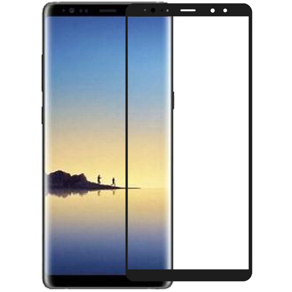 Samsung Galaxy Note 8 Premium Screen Tempered Glass (Black Edged)