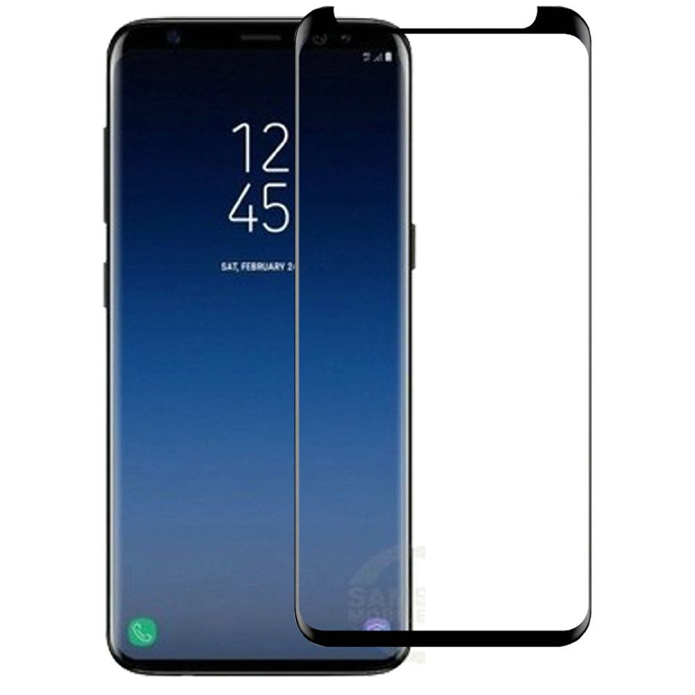 Samsung S9 Premium Screen Tempered Glass (Black Edged)